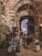 William Logsdail The Gates of the Khalif oil painting picture wholesale